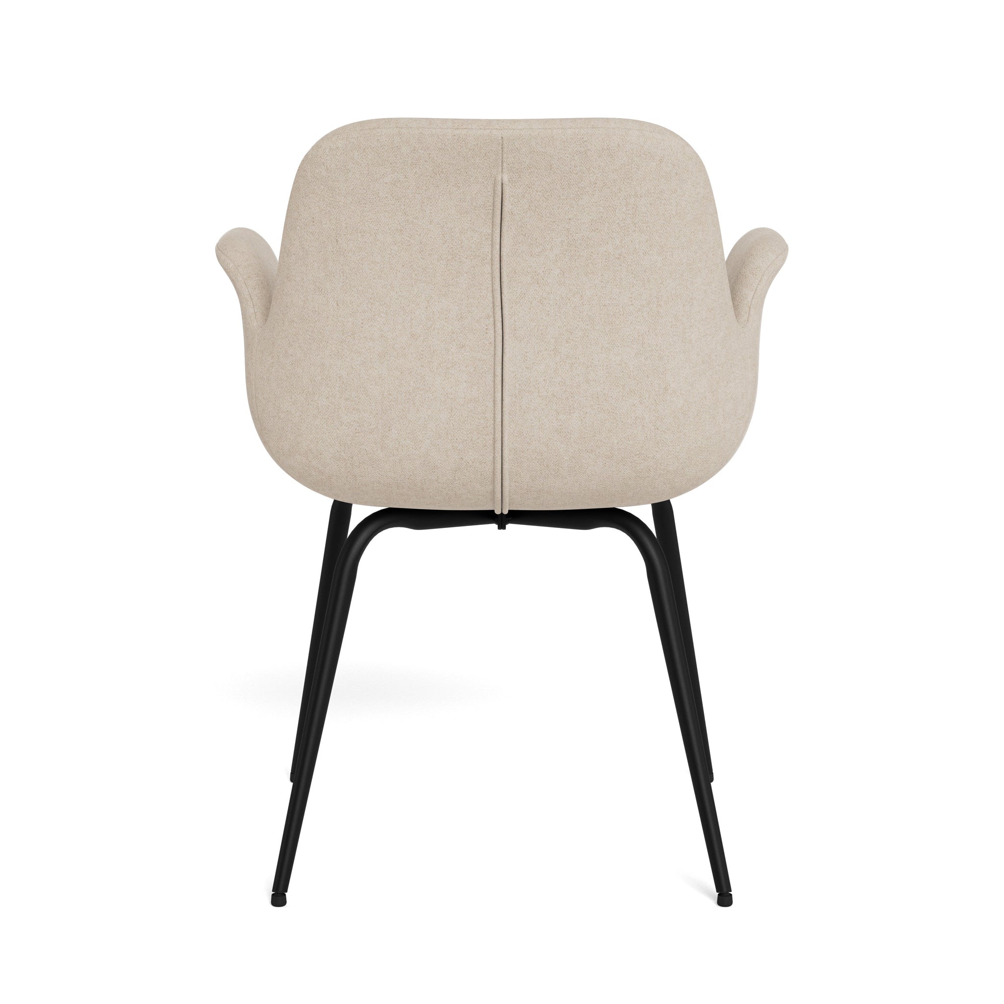 ARLOK | כיסא עם משענות יד מרופד בבד אריג