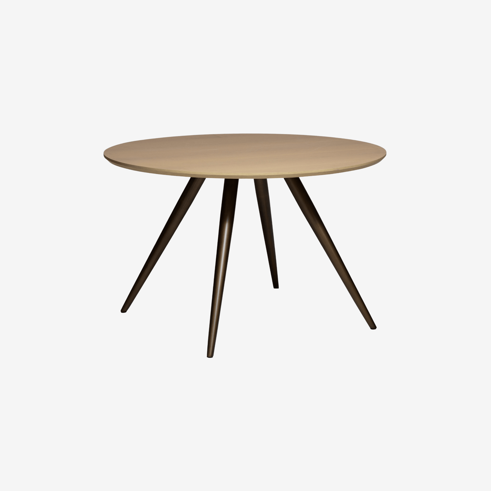 ZENOVIA | שולחן אוכל עגול קוטר 120 ס"מ, עד 6 סועדים