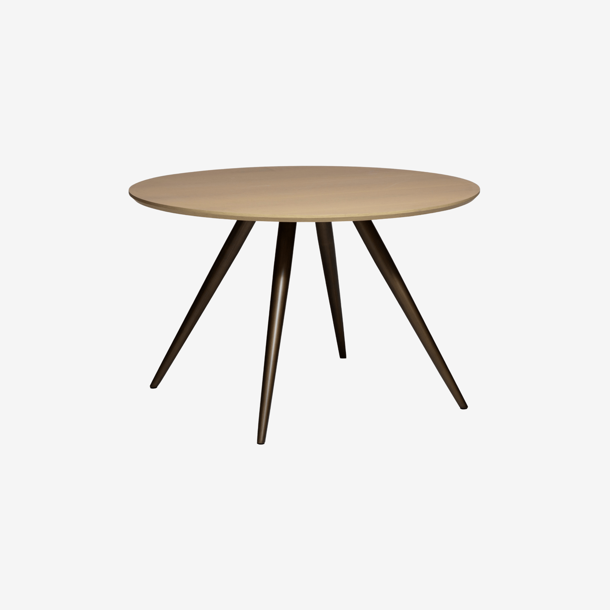 ZENOVIA | שולחן אוכל עגול קוטר 120 ס"מ, עד 6 סועדים