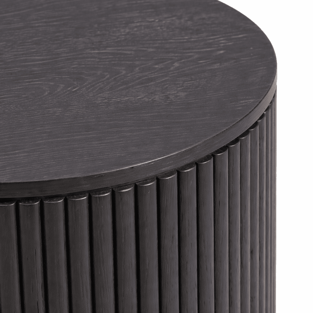 EIRAD | שולחן צד עגול מפורניר, קוטר 50 ס"מ - KUALA