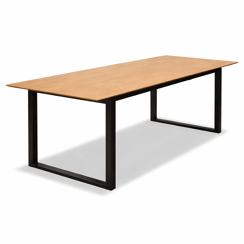 ELDARU | שולחן אוכל מלבני 230/100 ס"מ, נפתח ל - 330 ס"מ עד 10 סועדים - KUALA