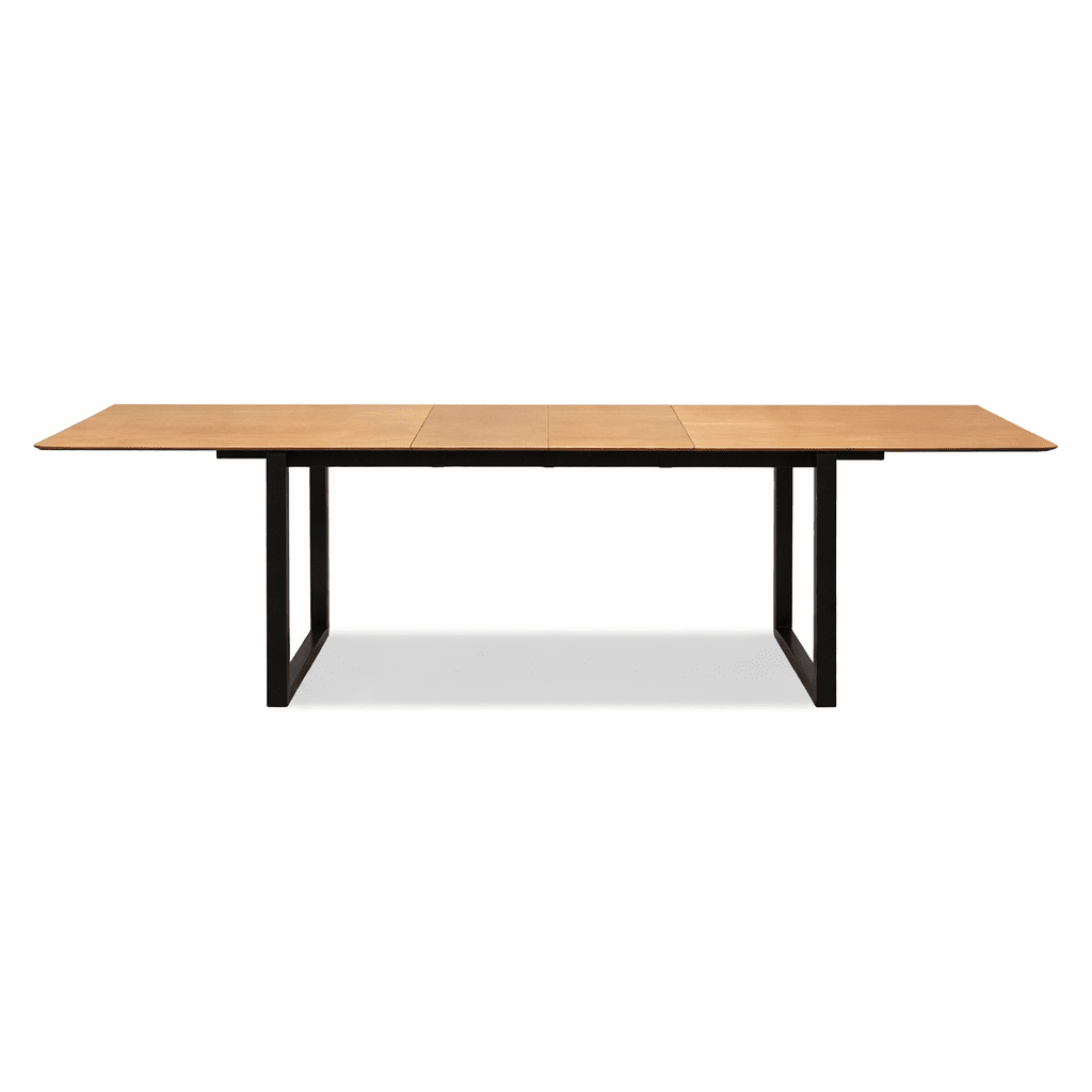 ELDARU | שולחן אוכל מלבני 230/100 ס"מ, נפתח ל - 330 ס"מ עד 10 סועדים - KUALA