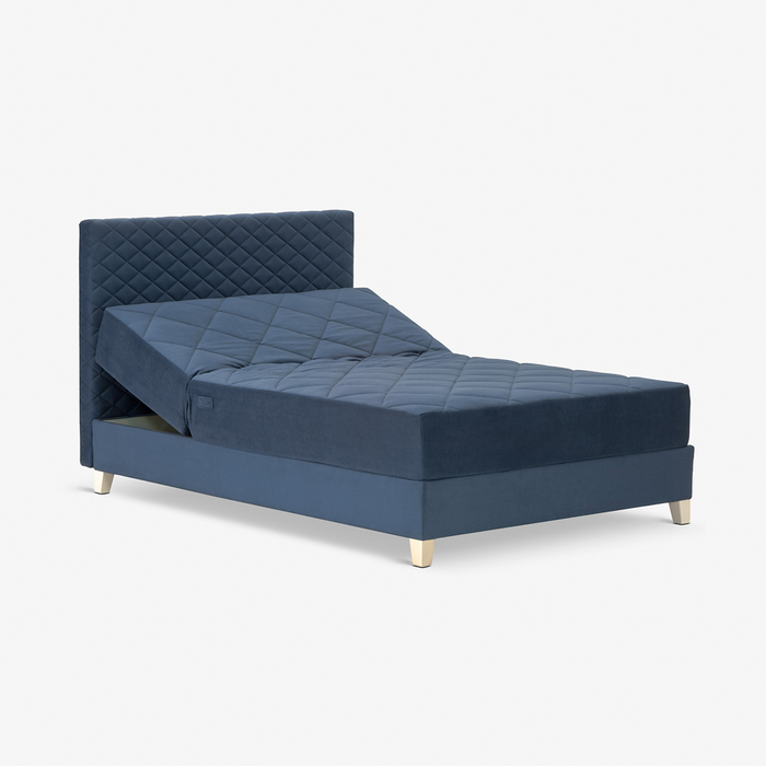 MOFF | מיטה וחצי מתכווננת חשמלית עם גב מיטה בתיפורי מעוינים