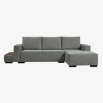 INGAF | ספת שזלונג מודרנית מרופדת בבד אריג