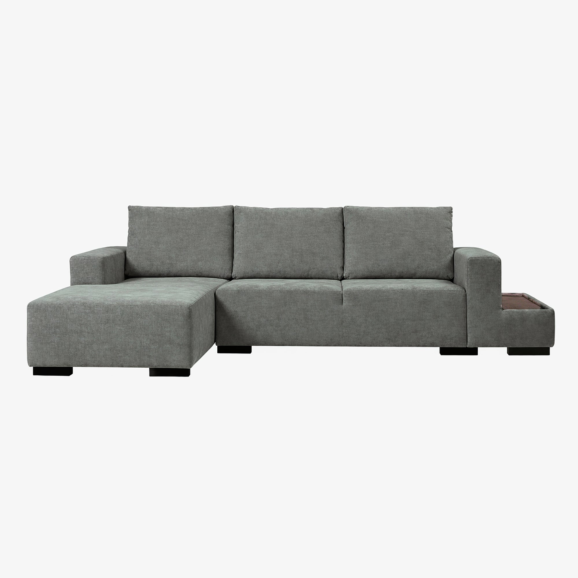 INGAF | ספת שזלונג מודרנית מרופדת בבד אריג