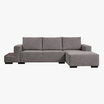 INGAF | ספת שזלונג מודרנית מרופדת בבד אריג