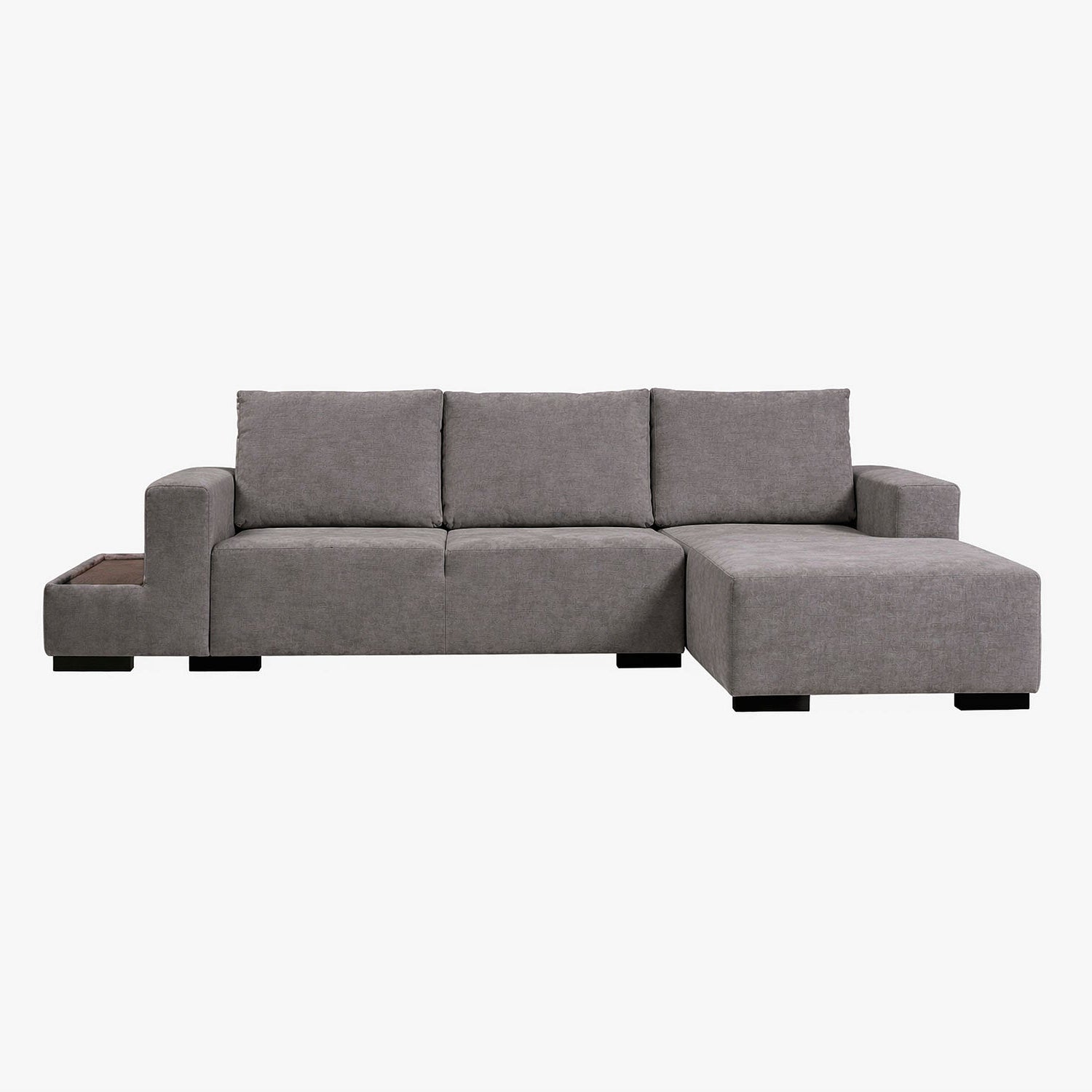 INGAF | ספת שזלונג מודרנית מרופדת בבד אריג