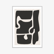 CLONIXUM | פרינט דיגיטלי מופשט במסגרת עץ מלא - KUALA