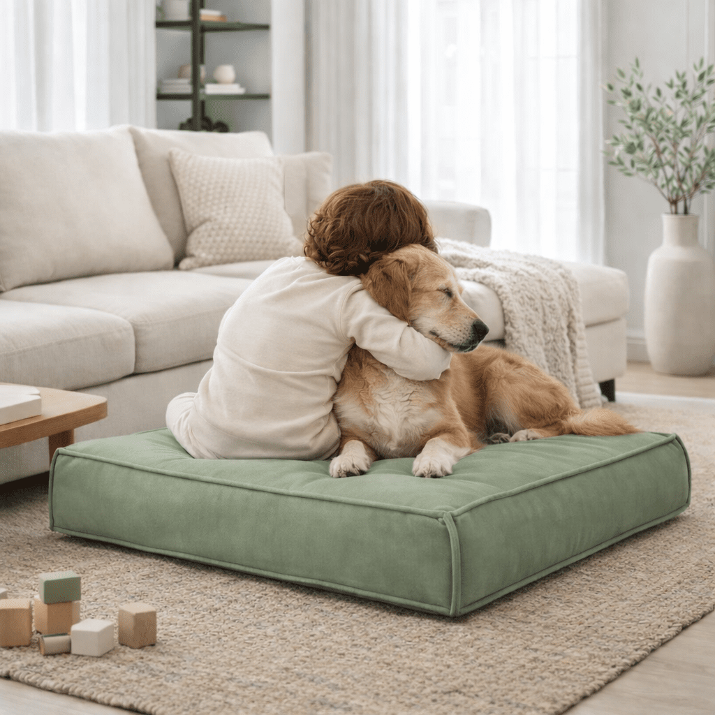 KELDU | מזרן רביצה לכלב מרופד בבד קלינטקס - KUALA