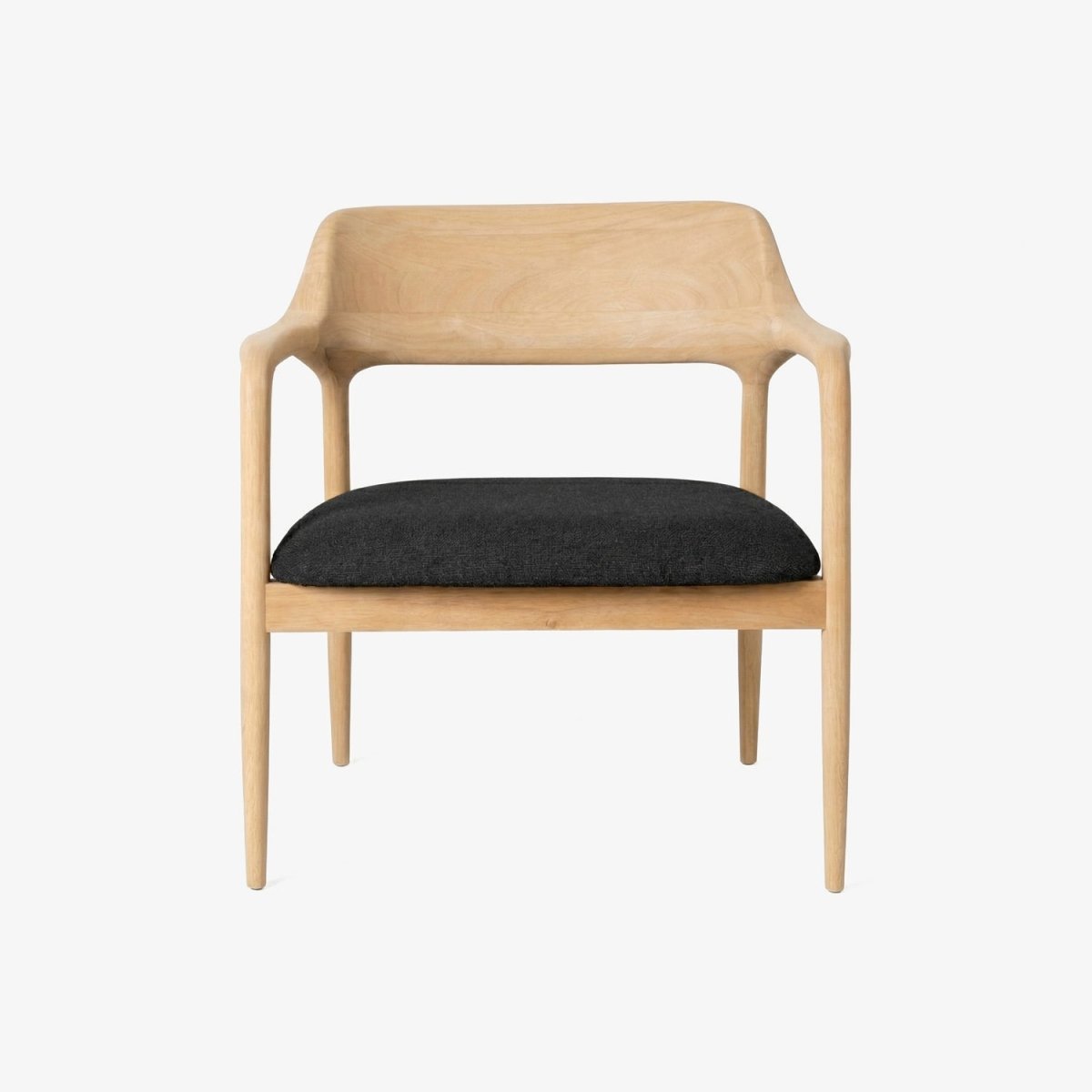 KOLV | כורסא מעץ מלא ומושב מרופד - KUALA