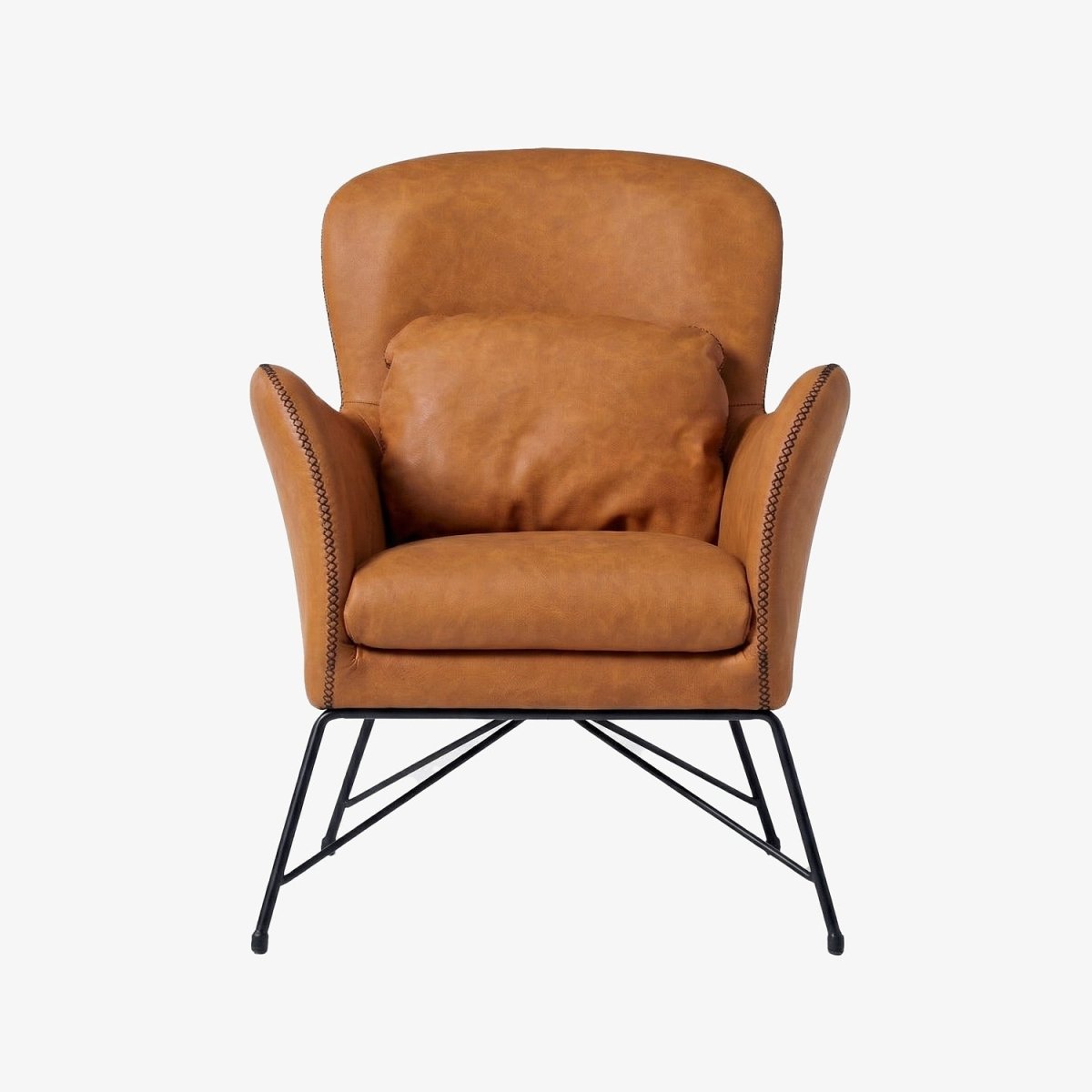 LIVIG | כורסא מרופדת בבד דמוי עור - KUALA