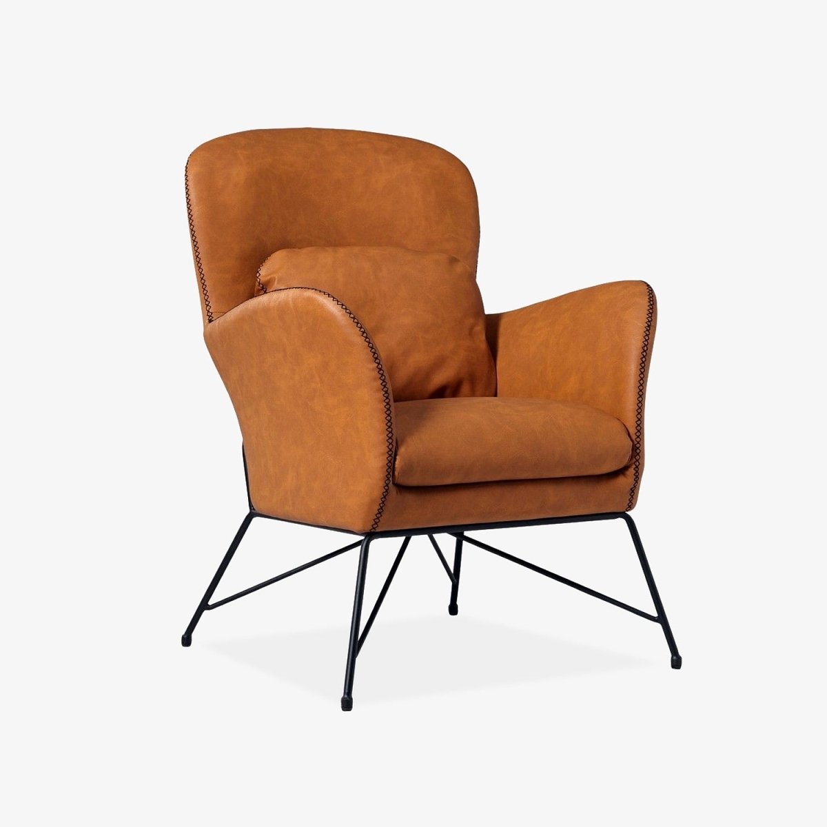 LIVIG | כורסא מרופדת בבד דמוי עור - KUALA