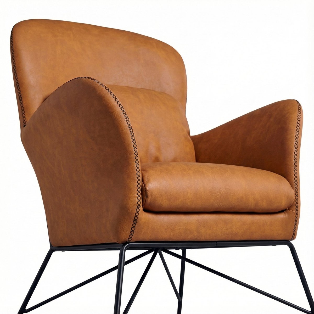 LIVIG | כורסא מרופדת בבד דמוי עור - KUALA