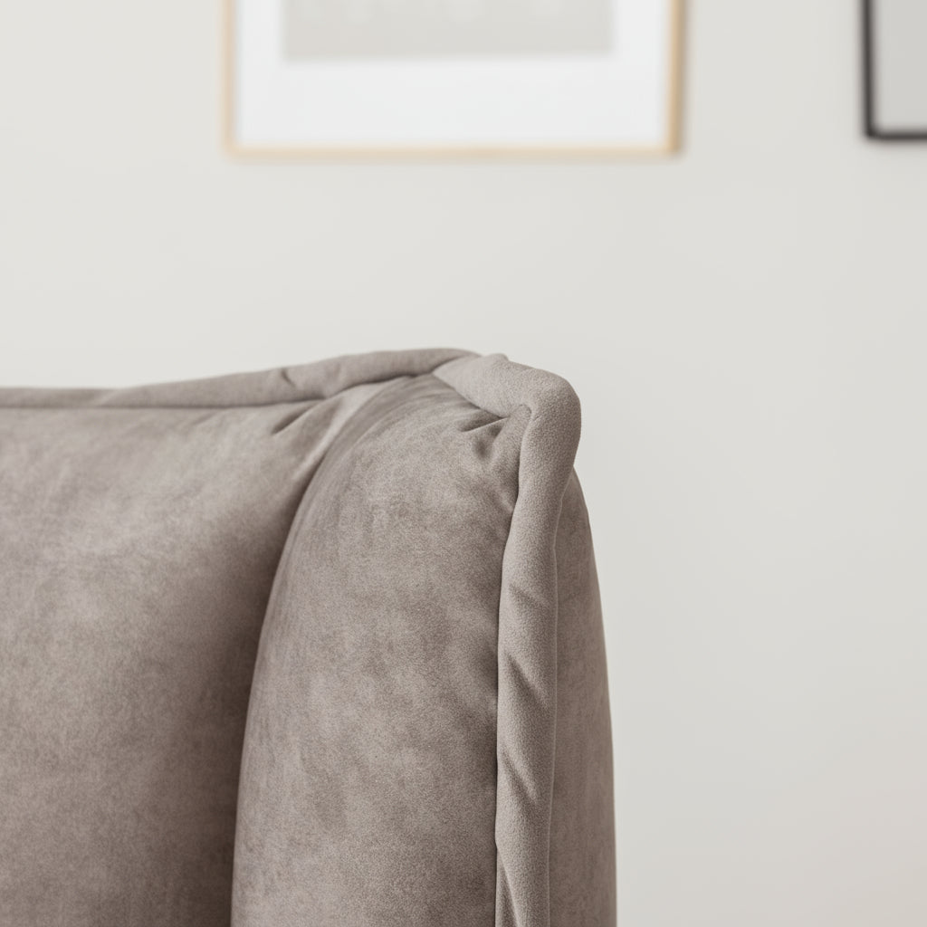 MELEFICENT | מיטת מעצבים מבד דמוי עור