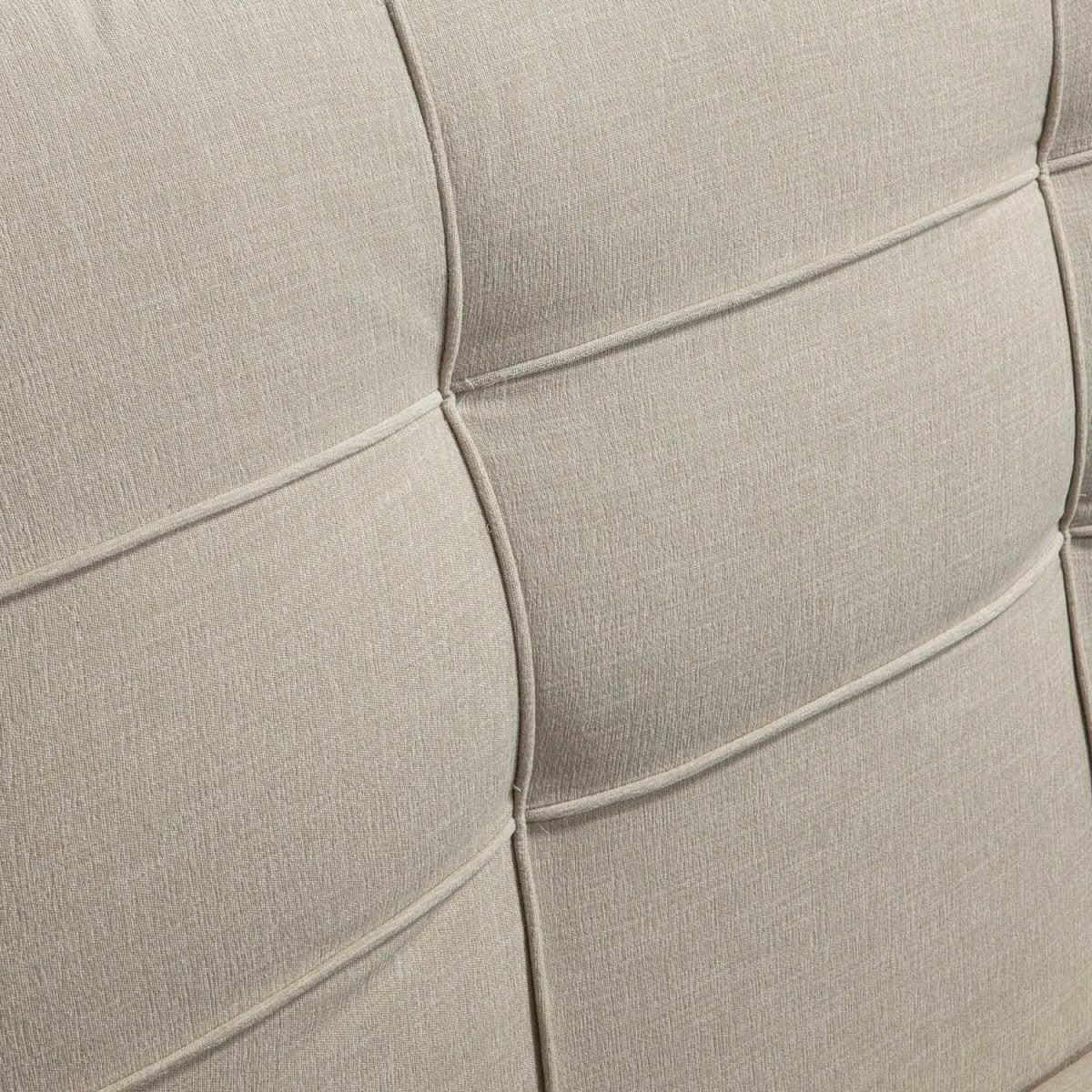 MAGNO | מיטה זוגית מרופדת בבד אריג עם קפיטונאז' - KUALA