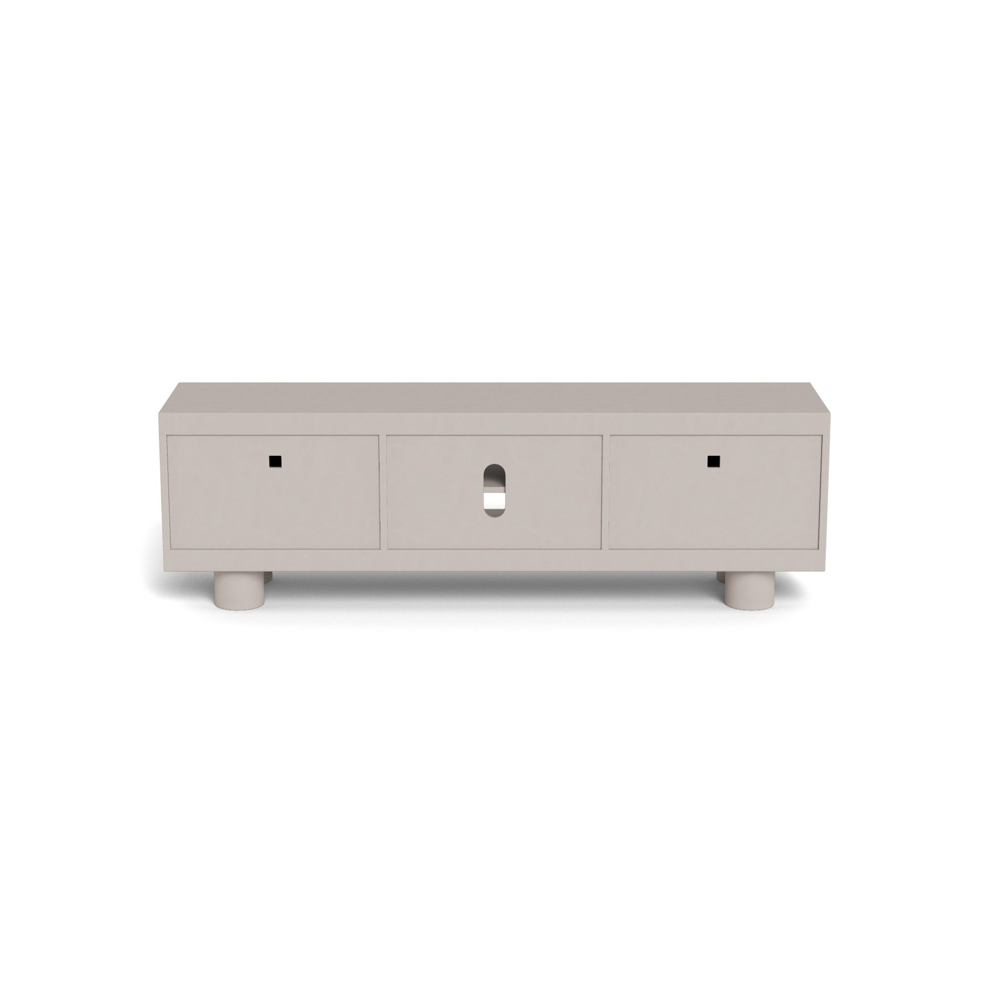 BENTOR | מזנון מעץ עם 2 מדפים פתוחים ו-2 דלתות - KUALA