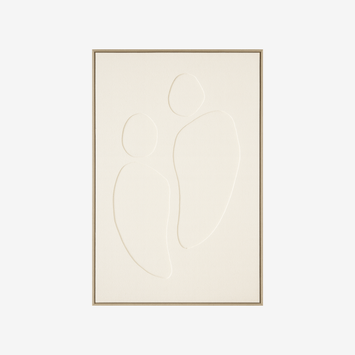 TIBO | תמונת תבליט עם טקסטורת שפריץ, 120/80 - KUALA