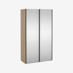 IVARM | ארון דלתות הזזה בחיפוי מלמין ומראות - KUALA