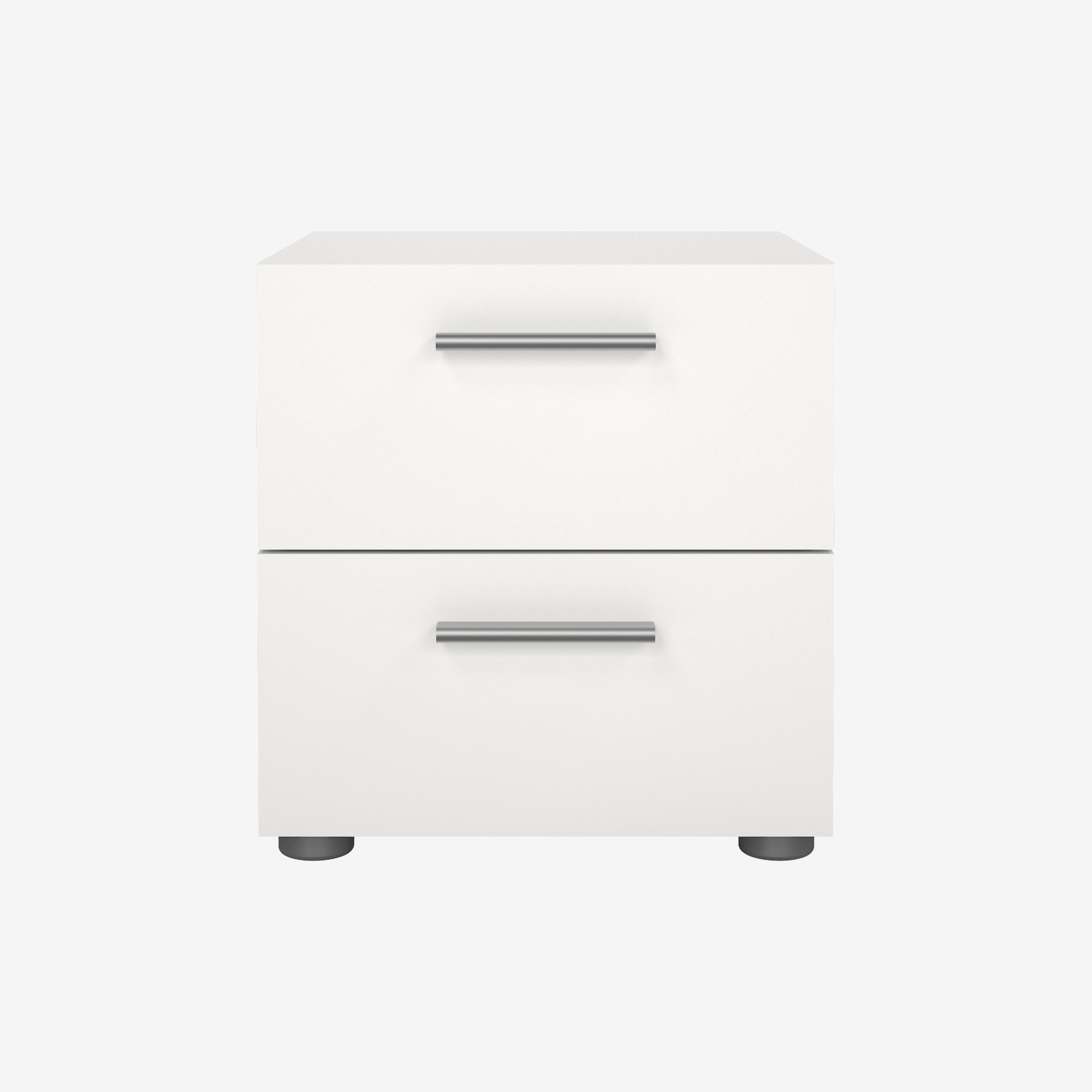 EDDA | שידת לילה ממלמין 40/40 ס"מ, עם מגירות