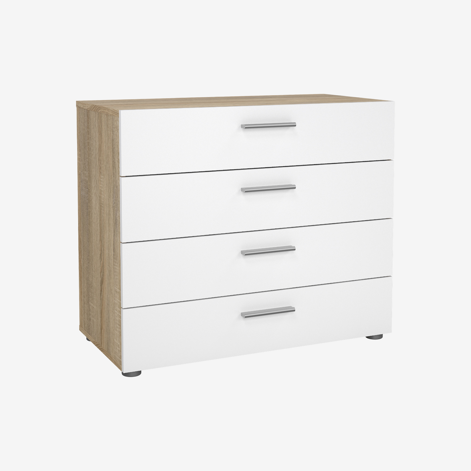 HELVI | שידת אחסון ממלמין, עם 4 מגירות