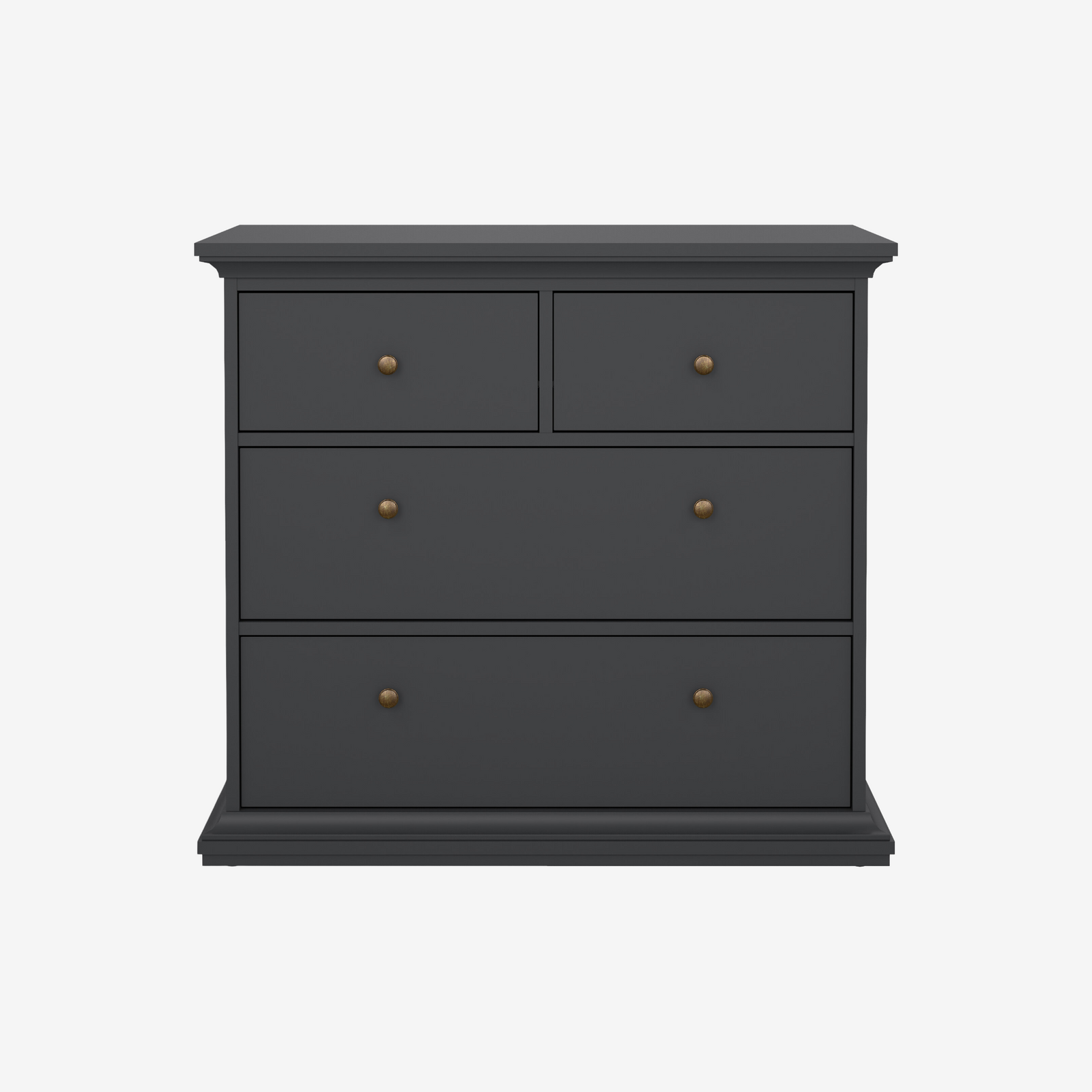 HAKUTI | שידת אחסון ממלמין, עם 4 מגירות