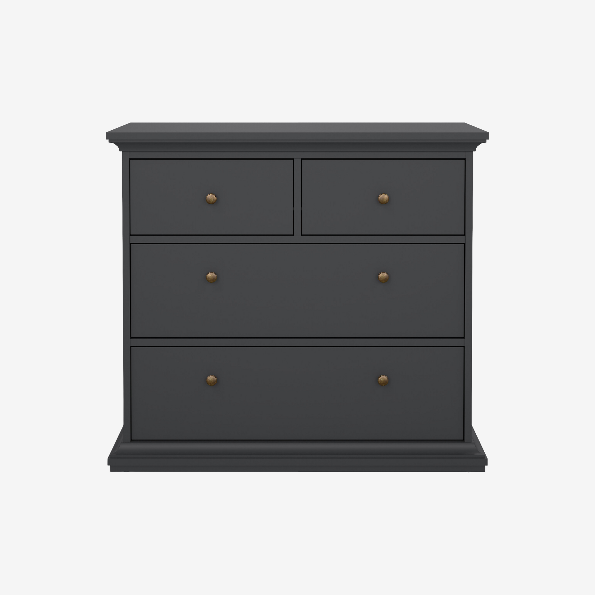 HAKUTI | שידת אחסון ממלמין, עם 4 מגירות