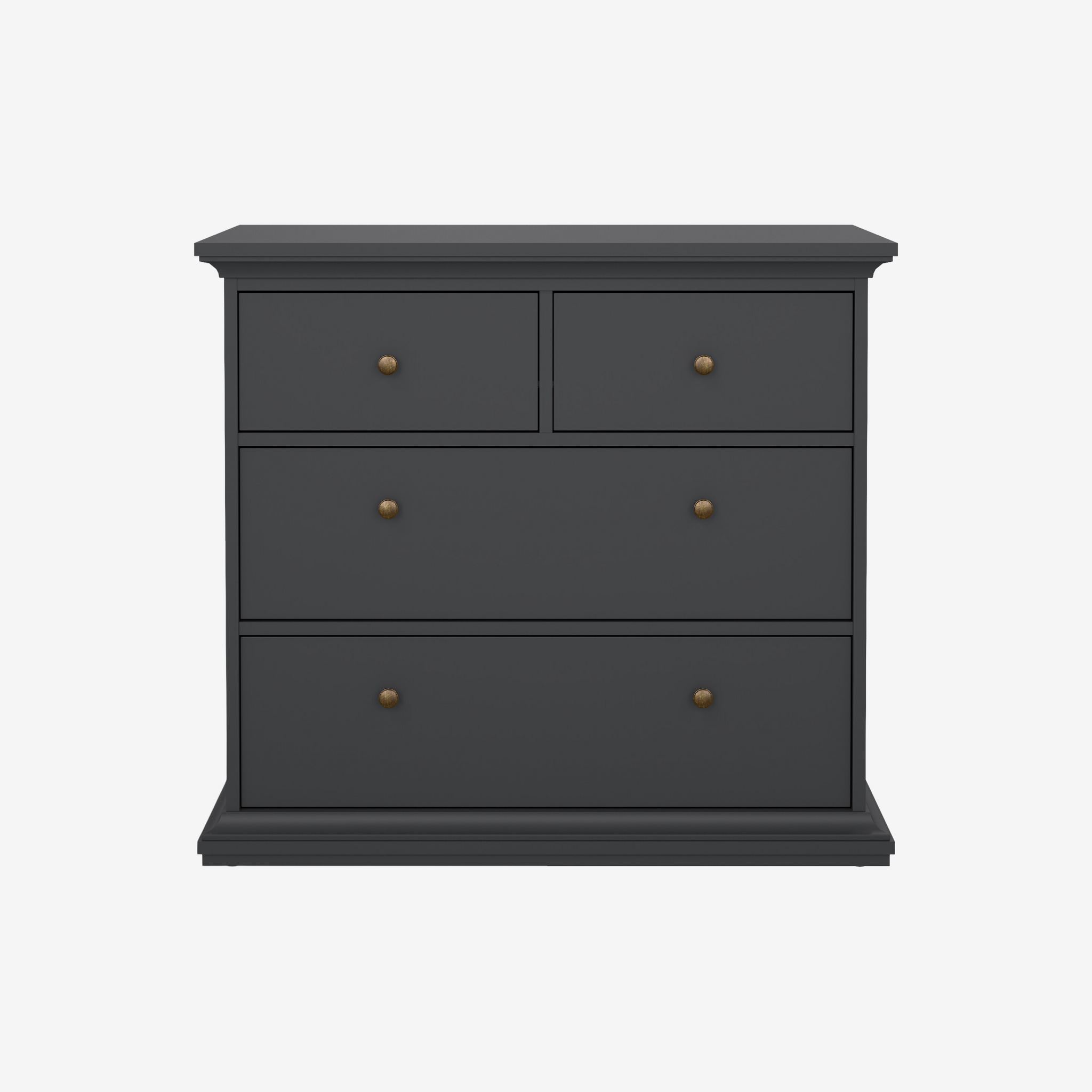 HAKUTI | שידת אחסון ממלמין, עם 4 מגירות