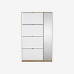 SIGRO | ארון נעליים ממלמין בשילוב מראה - KUALA