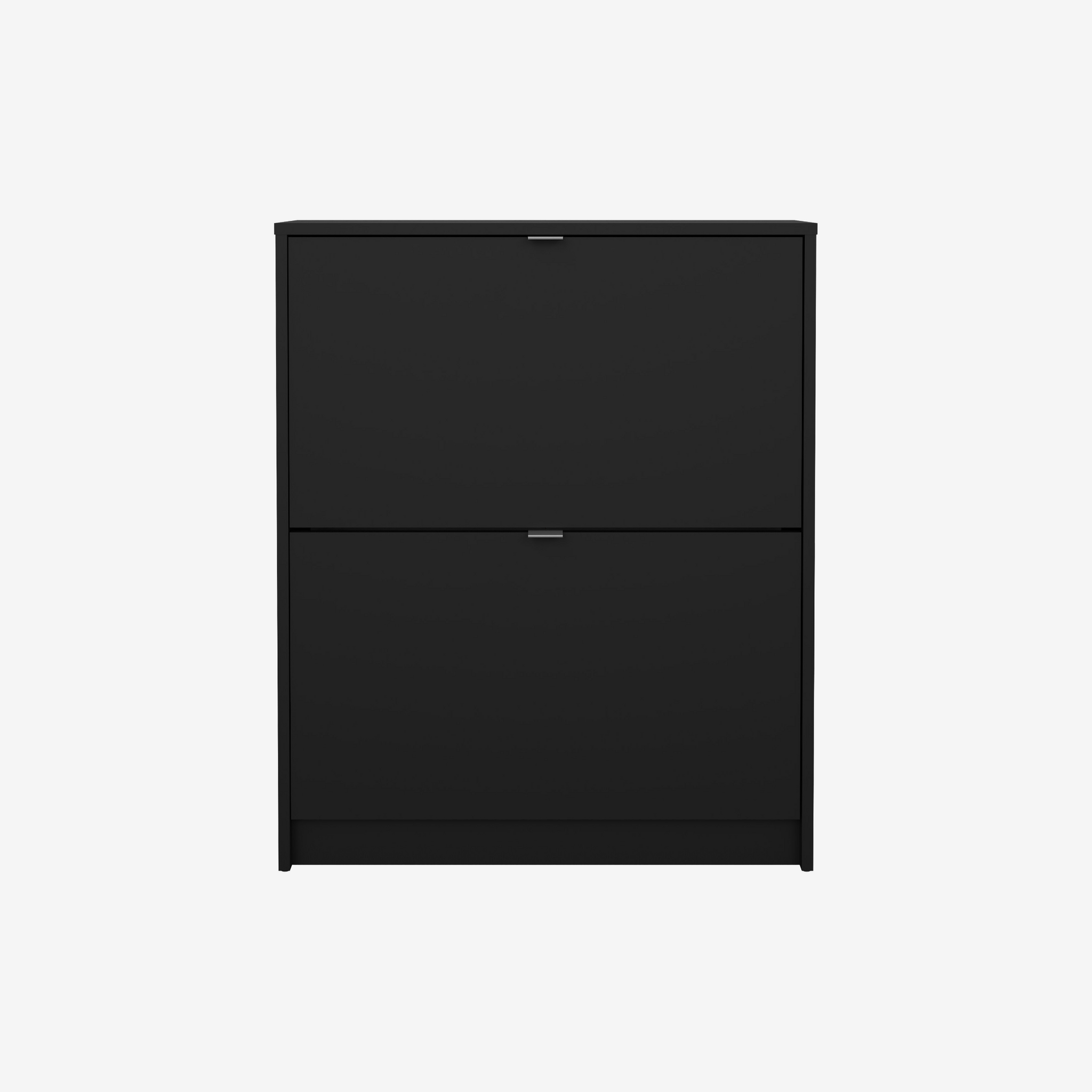 RUNIK | ארון נעליים ממלמין, עם מדפים כפולים