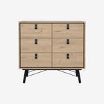 ULFER | קומודה ממלמין, עם 6 מגירות