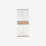 STEYREL | ארון נעליים ממלמין, עם מדפים ומגירה - KUALA