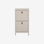 MOLU | ארון נעליים ממלמין, עם מדפים כפולים