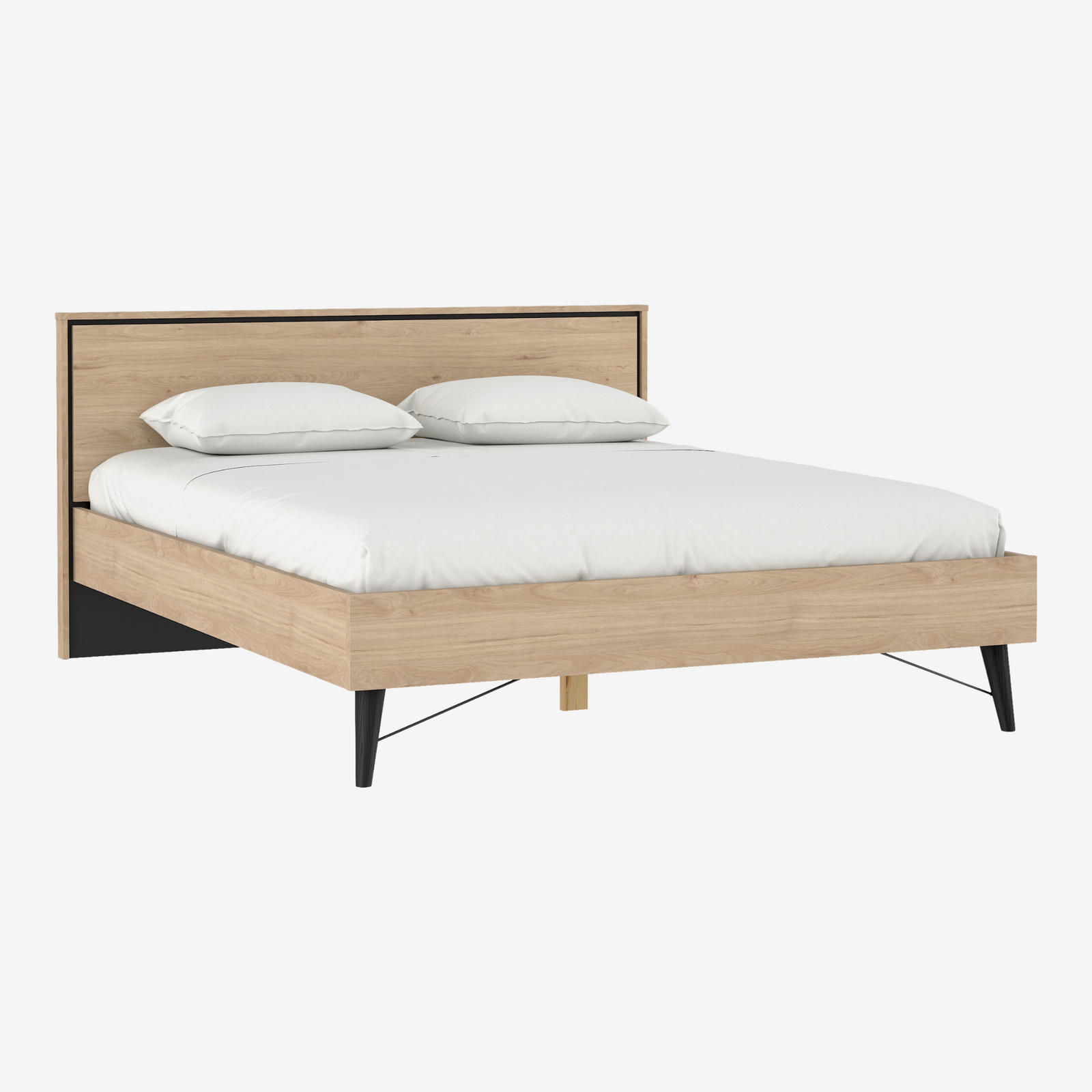 NILSAN | מיטה מינימליסטית מעץ