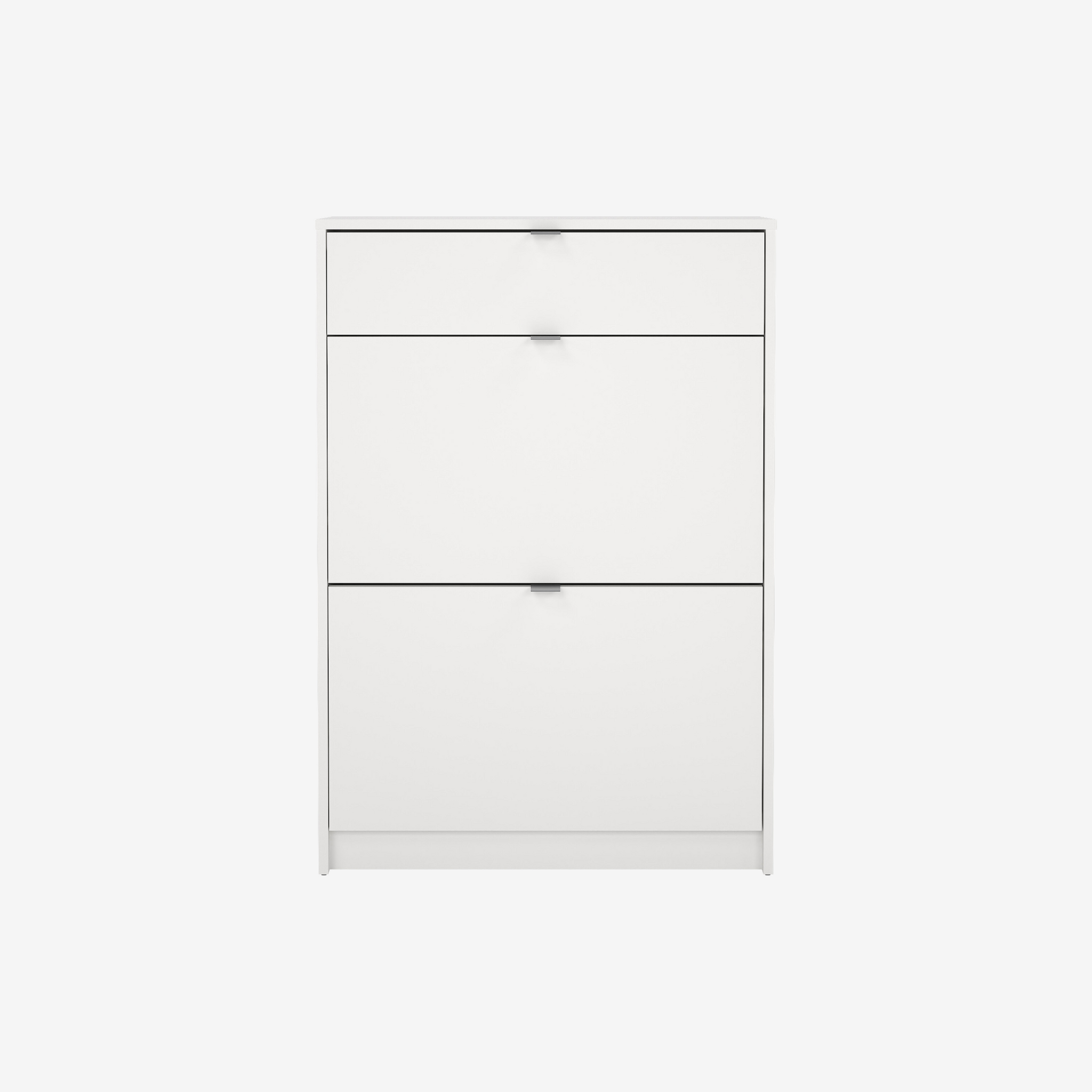 DAGLU | ארון נעליים מלמין עם מגירה ומדפים כפולים