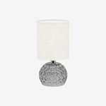 SOLAM | מנורת שולחן מעוצבת עם אהיל ובסיס זכוכית