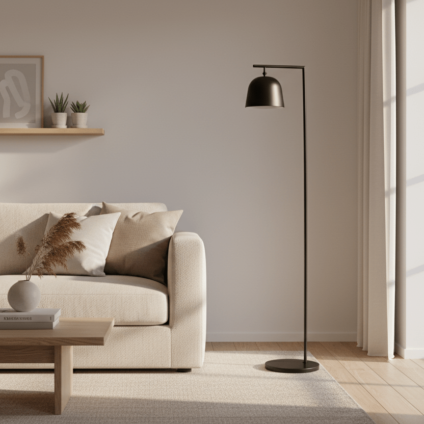 SOLVEL | מנורת עמידה מעוצבת ממתכת