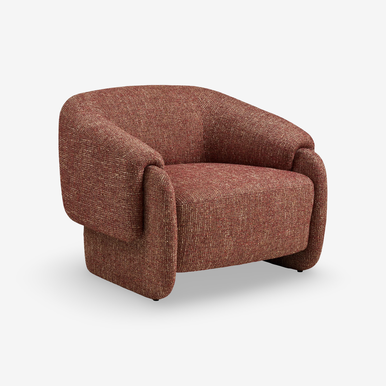 HALOL | כורסא מעוצבת מרופדת בבד אריג