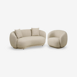 FINNI | סט ספה דו מושבית וכורסא