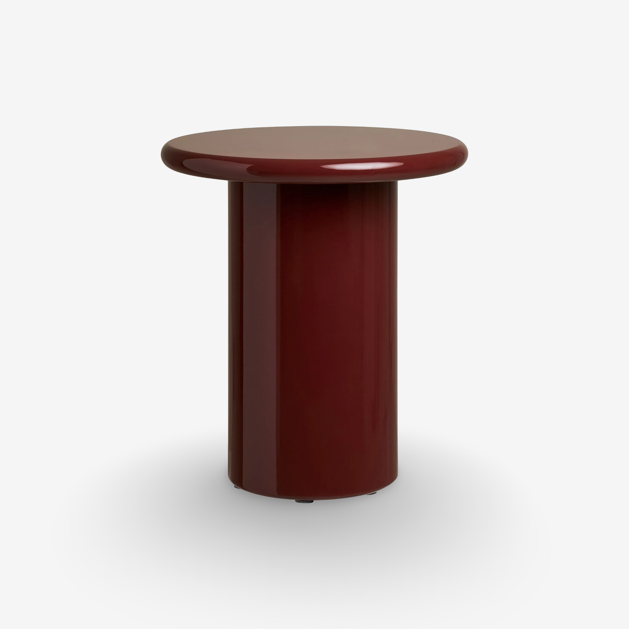 ARONSOL | שולחן צד עגול מעץ, קוטר 45 ס"מ