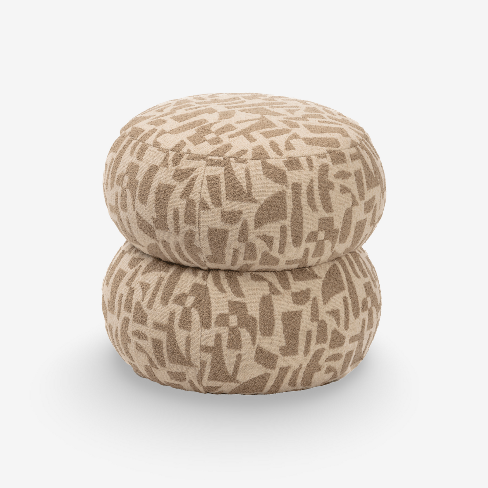 IVARIN | הדום מעוצב מרופד בבד אריג עם פאטרן - KUALA