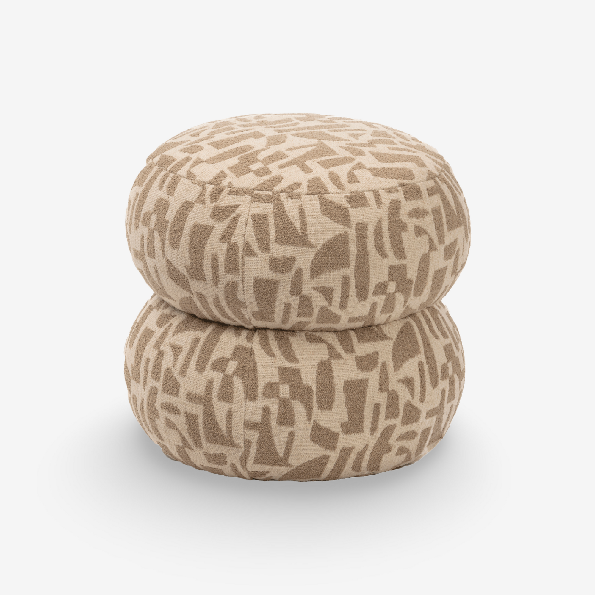 IVARIN | הדום מעוצב מרופד בבד אריג עם פאטרן - KUALA