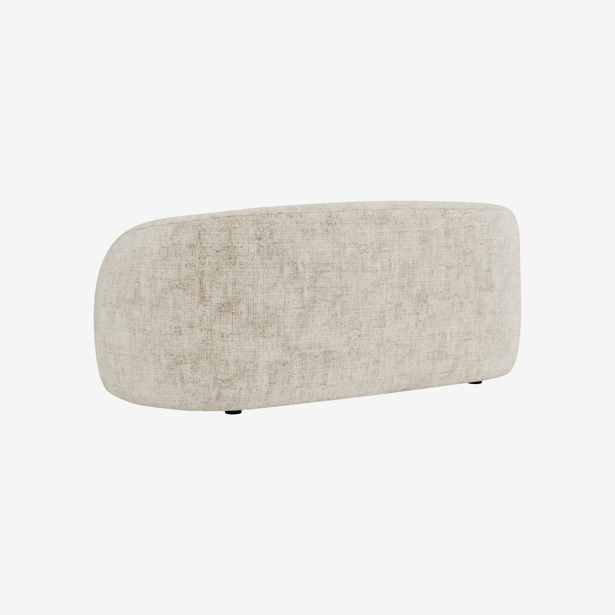 AXISO | ספה דו מושבית מרופדת בבד אריג