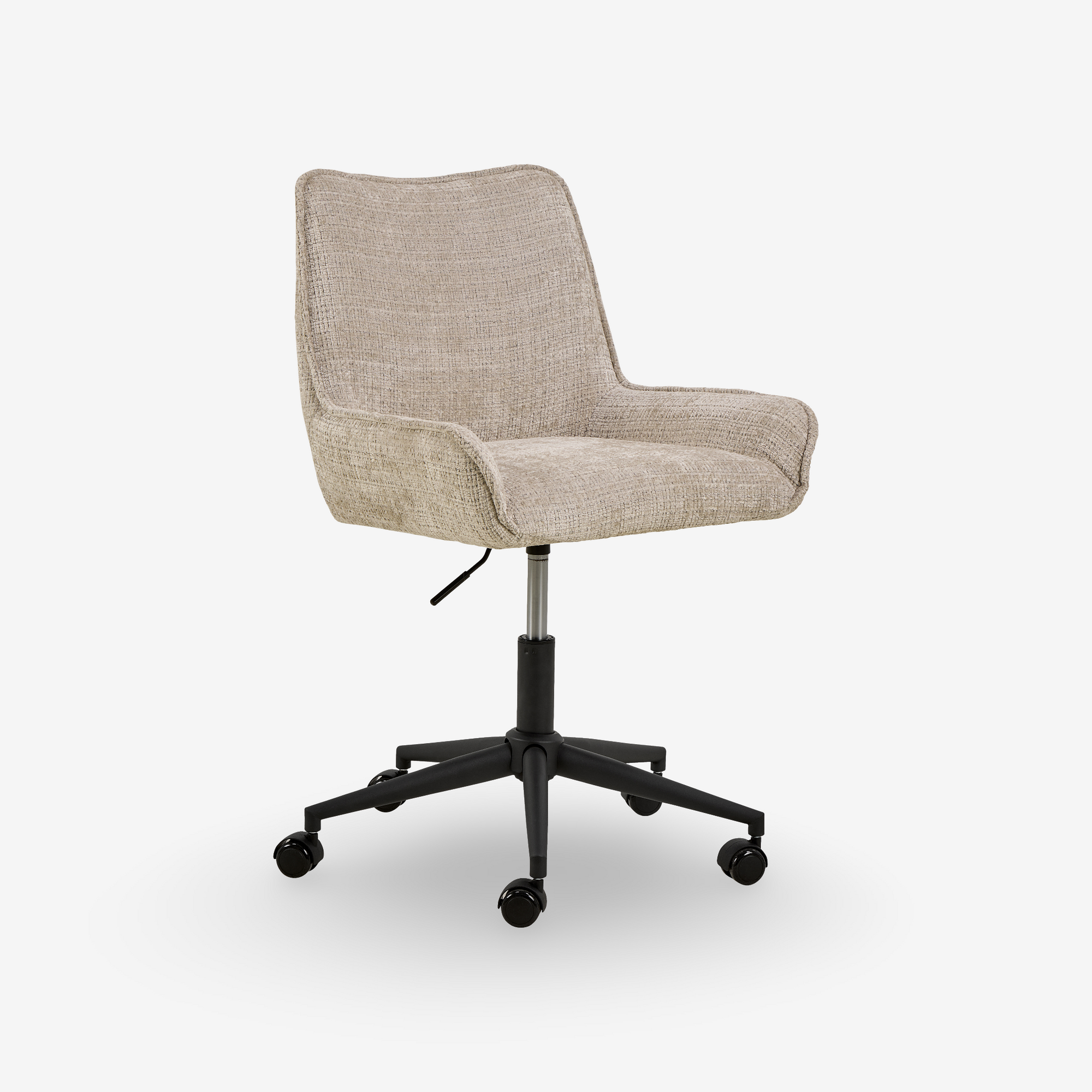BEAMO | כיסא משרדי עם גלגלים מרופד בבד אריג