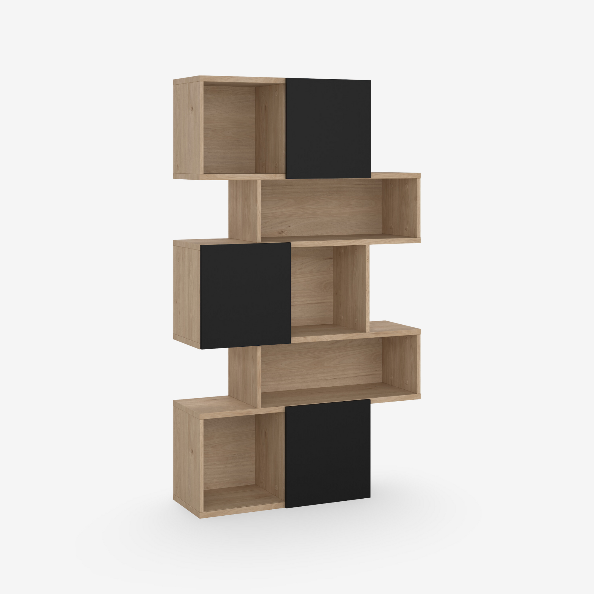 ELIOM | ספריה עם מדפים פתוחים ודלתות סלייד - KUALA