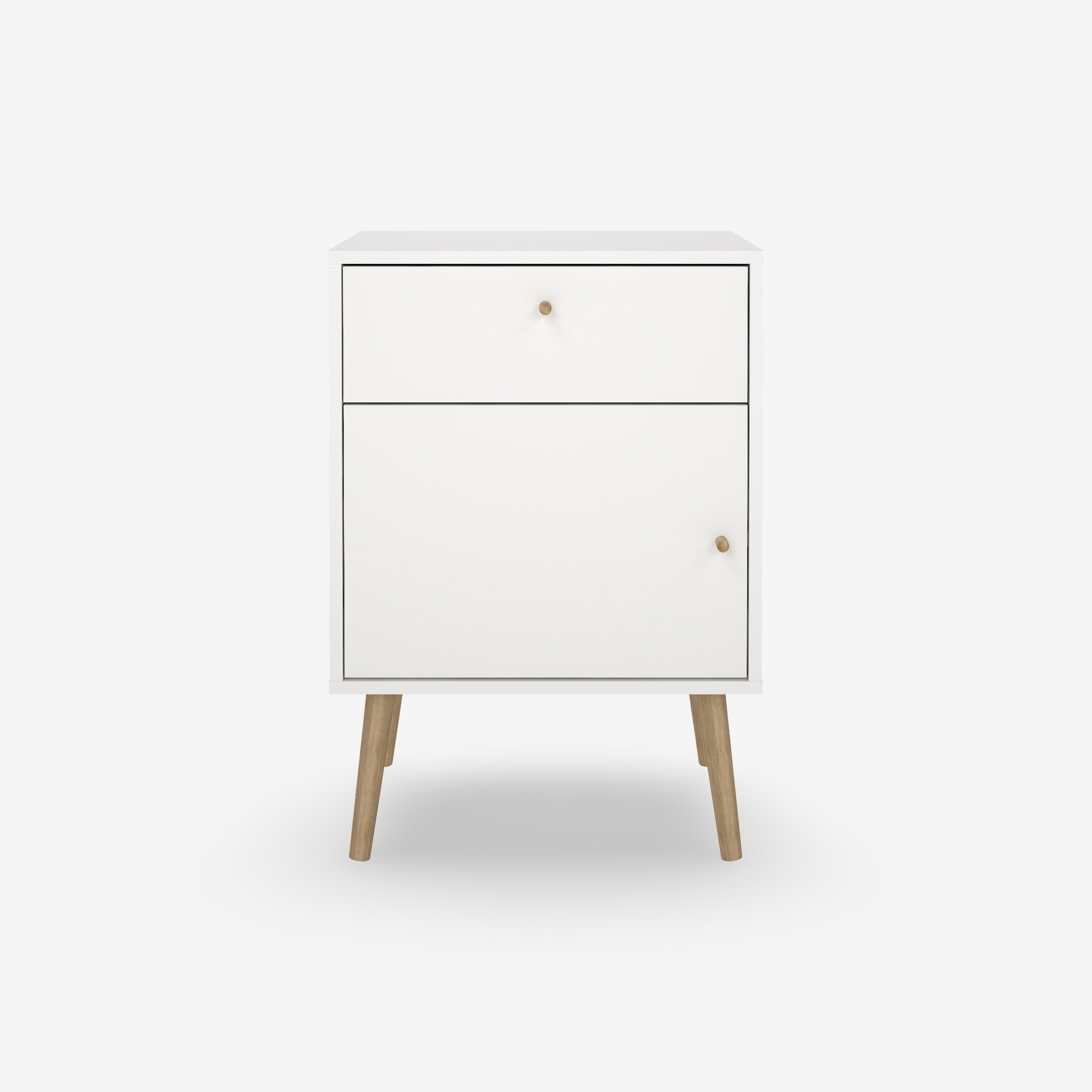 IDEA | שידת לילה 50/40 ס"מ, עם מגירה ודלת - KUALA