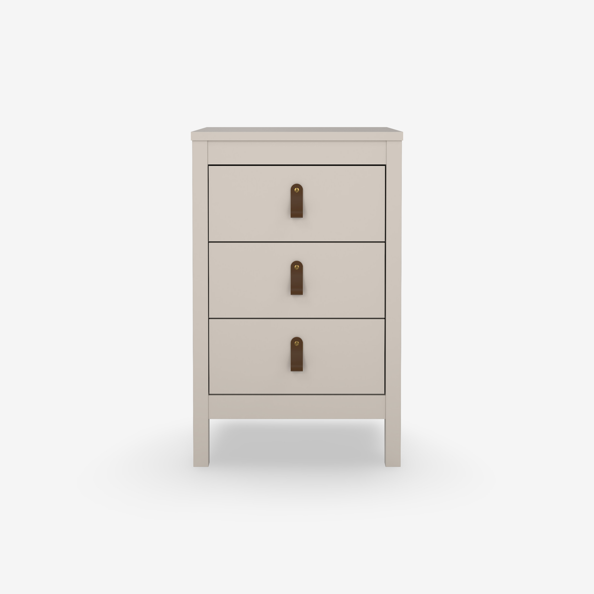 HALOK | שידת לילה 44/40 ס"מ, עם 3 מגירות - KUALA