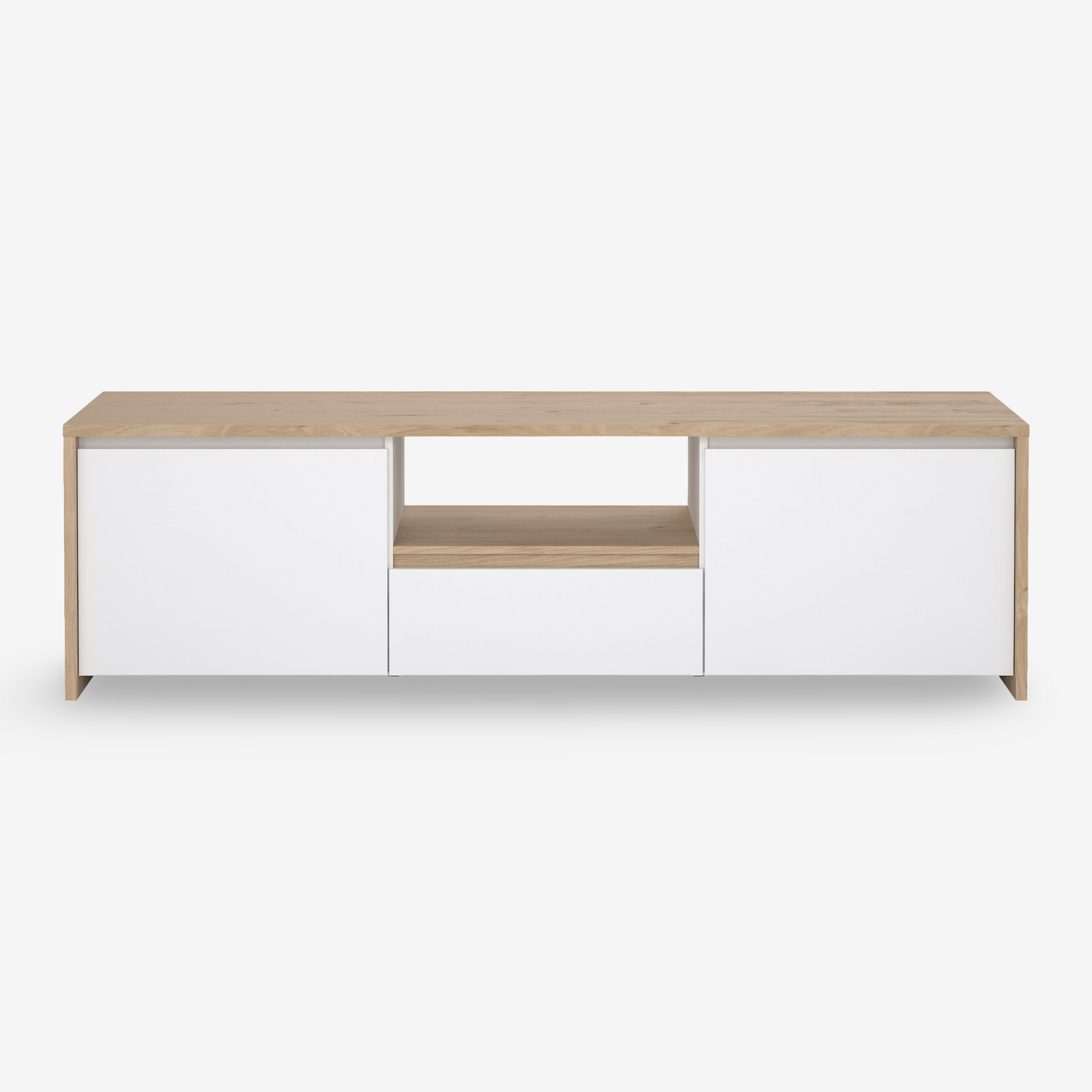 KNOT | מזנון נורדי עם מגירה, 2 דלתות ומדף פתוח - KUALA