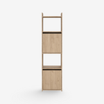 ISLE | יחידת מדפים עם 2 דלתות ו-2 מדפים פתוחים - KUALA