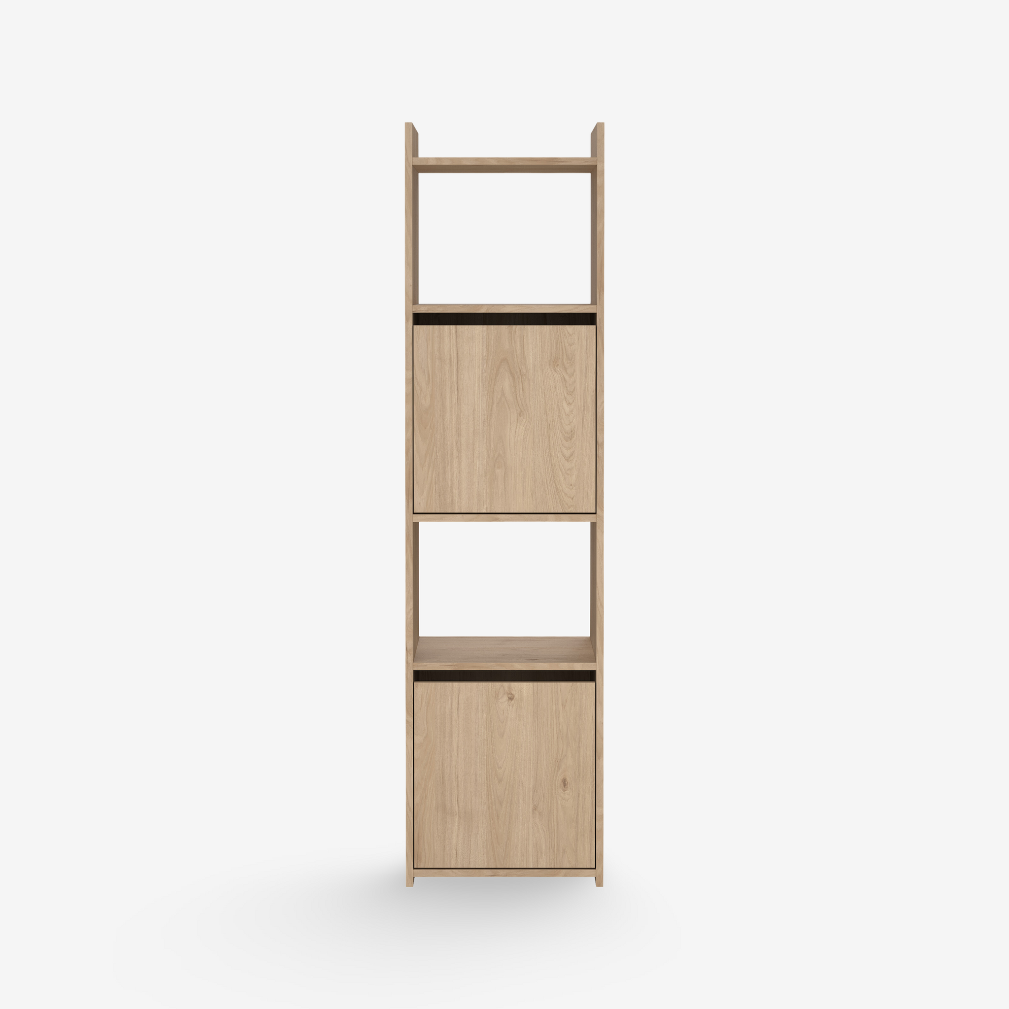 ISLE | יחידת מדפים עם 2 דלתות ו-2 מדפים פתוחים - KUALA