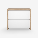 GRID | שידת לילה 51/48 ס"מ, עם 2 מגירות - KUALA